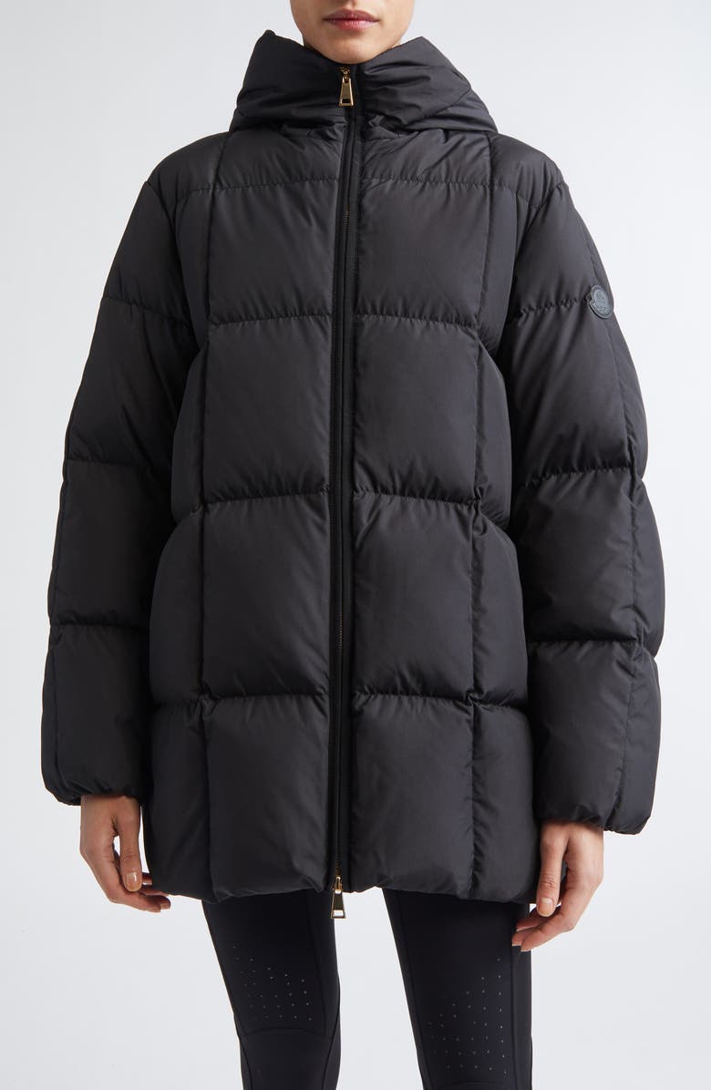 Moncler Darbon Down Puffer Jacket, Main, color, Black