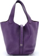Pre-Owned Hermes Picotin Lock Bag Clemence PM