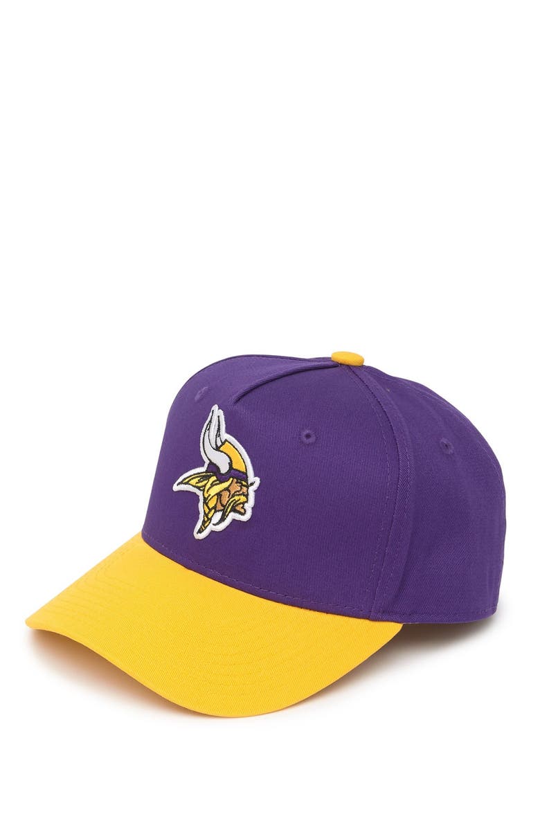 NFL Minnesota Vikings Snapback Hat, Alternate, color,