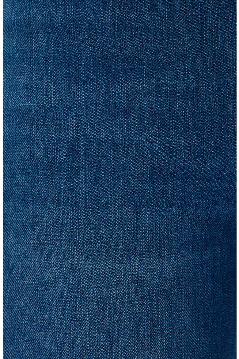 High Waist Straight Leg Jeans, Alternate, color, MEDIUM BLUE
