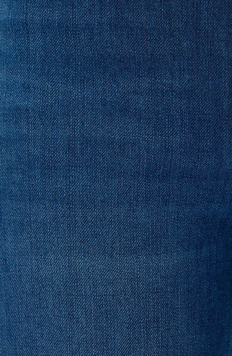 Bayeas High Waist Straight Leg Jeans, Alternate, color, Medium Blue