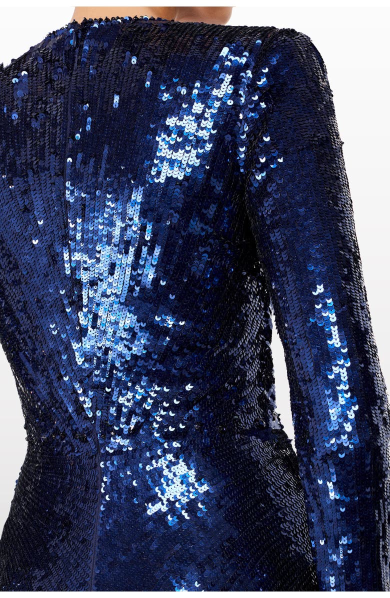 Jenny Packham Narcissus Dress, Alternate, color, Sea Dragon