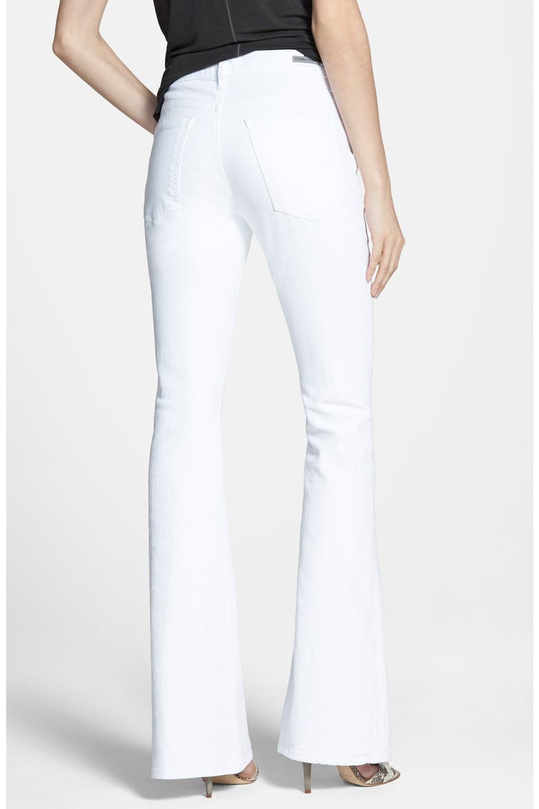 'Fleetwood' High Rise Flare Jeans, Alternate, color, OPTIC WHITE