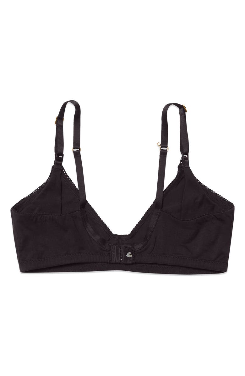 HATCH The Everyday Nursing Maternity Wireless Bra, Alternate, color, Black