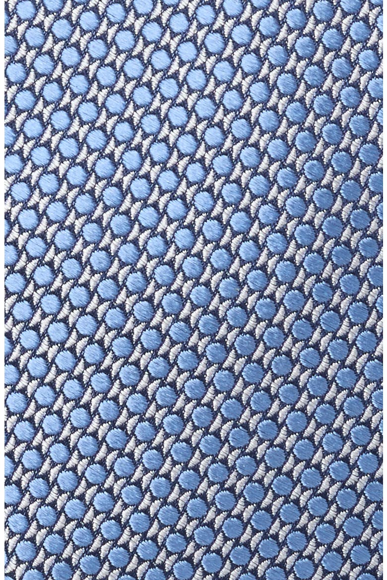 Chandler Geometric Jacquard Tie, Alternate, color, LIGHT BLUE
