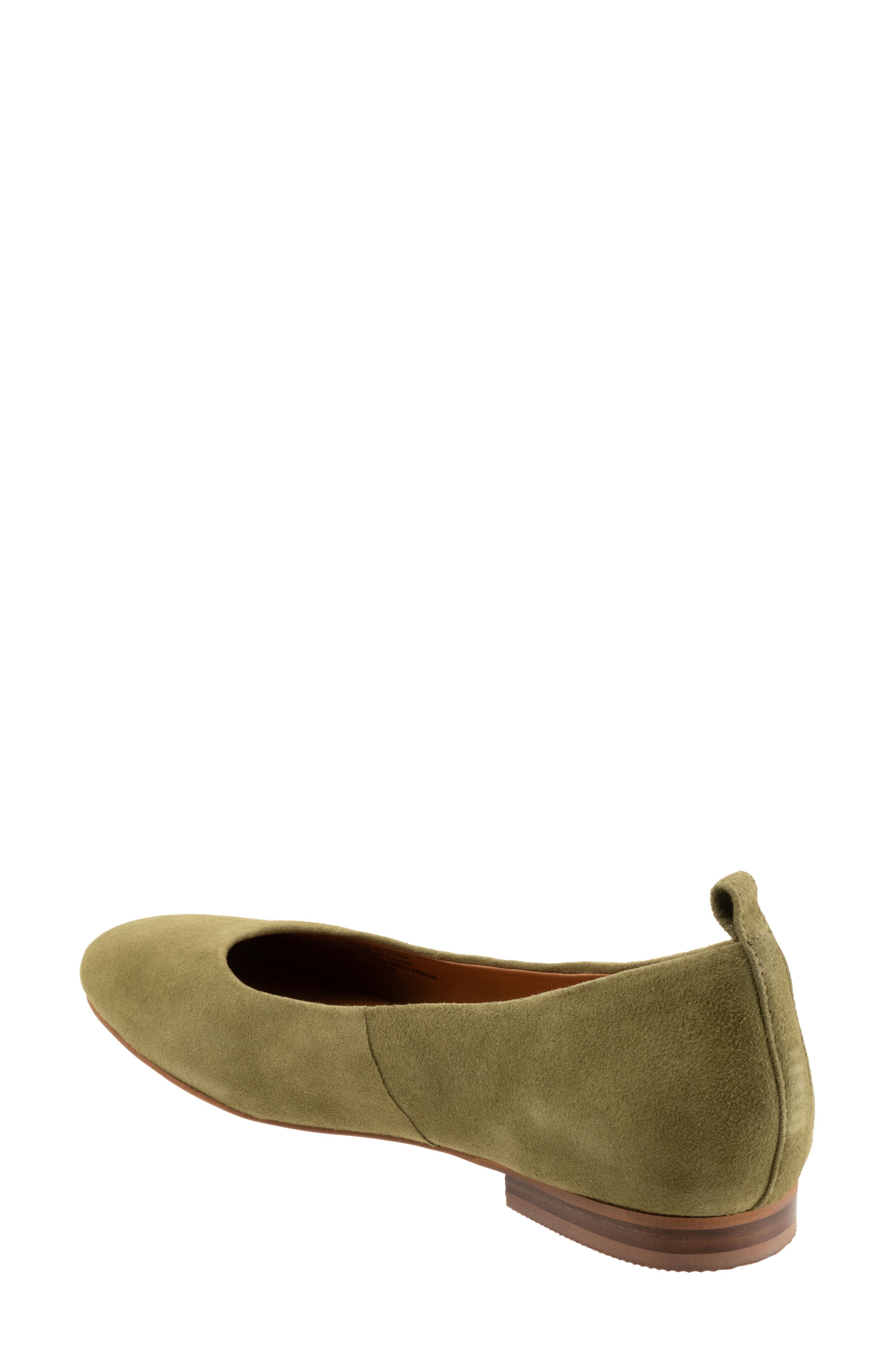 Kiris Flat, Alternate, color, OLIVE SUEDE
