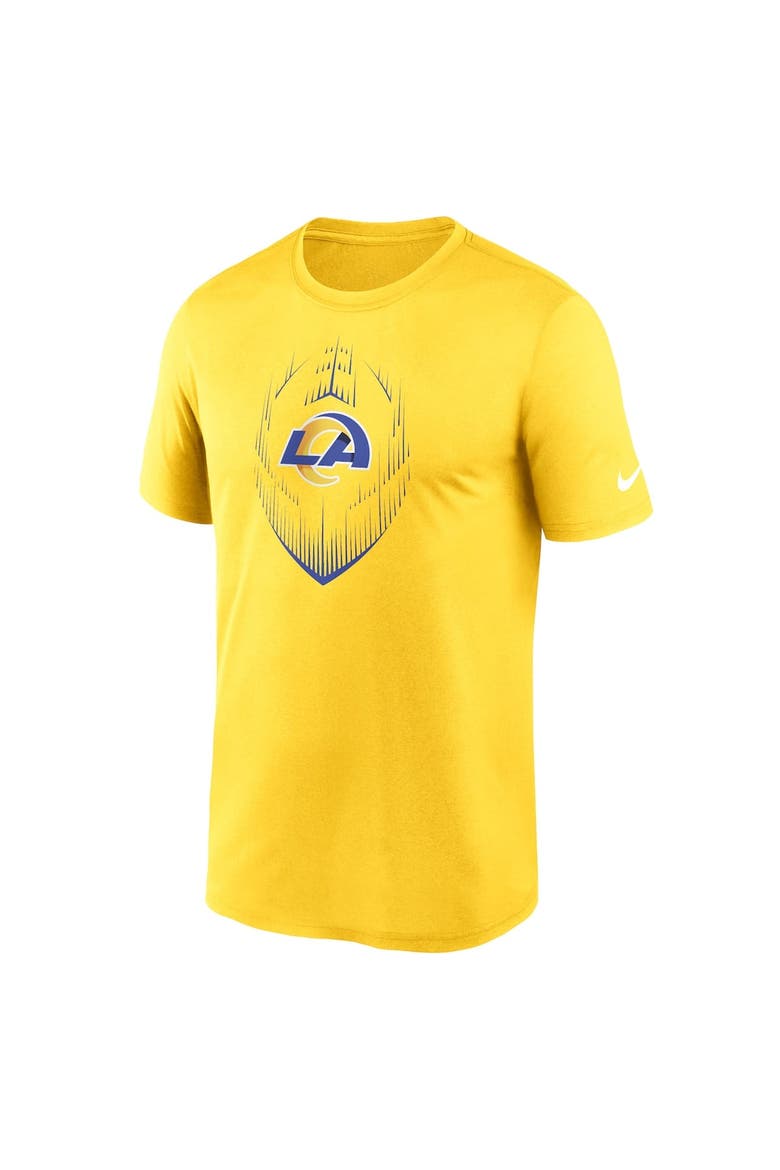Men's Nike Gold Los Angeles Rams Primetime Legend Icon Performance T-Shirt, Alternate, color, Gold