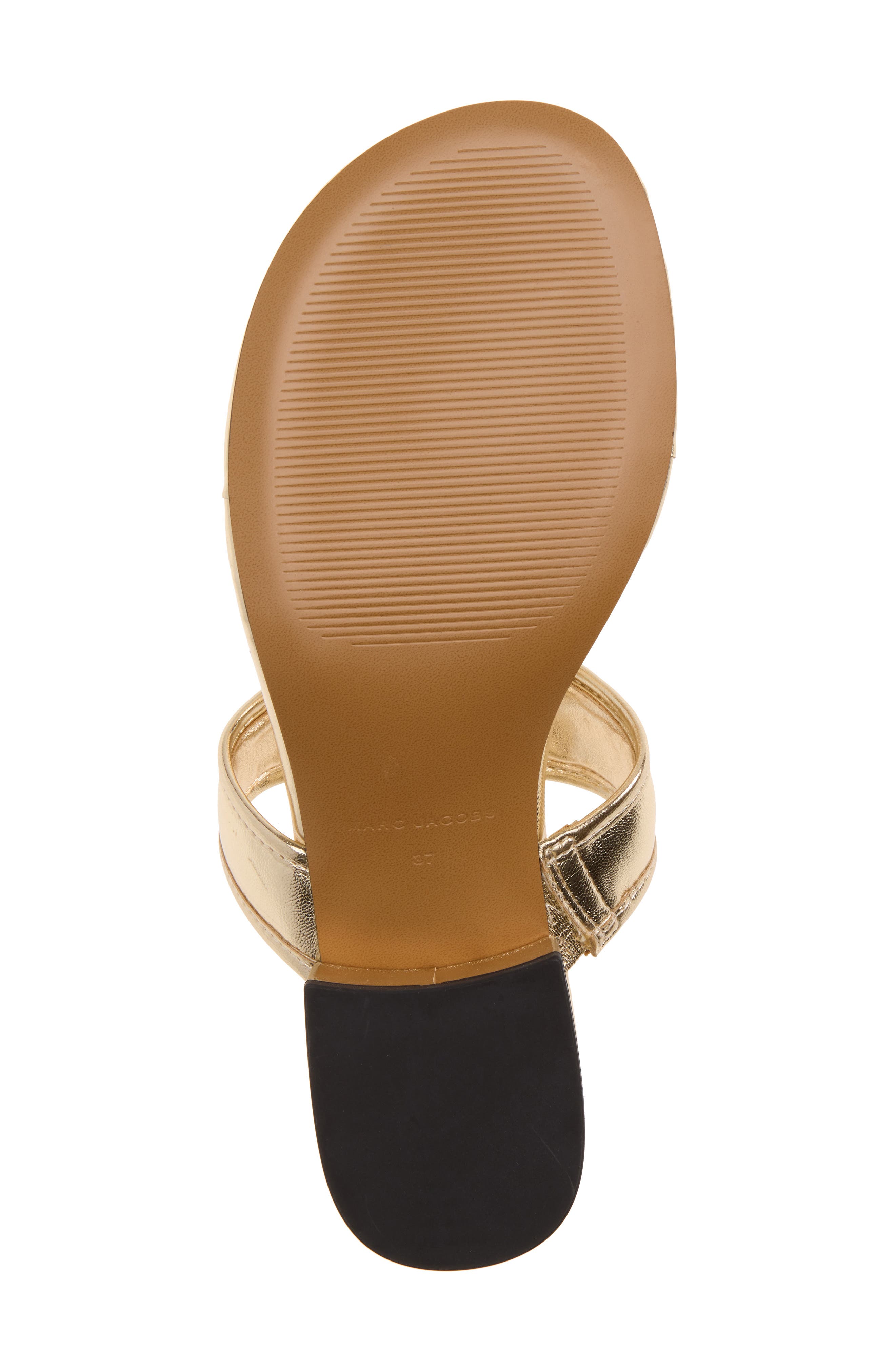 The Turnlock Heel T-Sandal, Alternate, color, GOLD