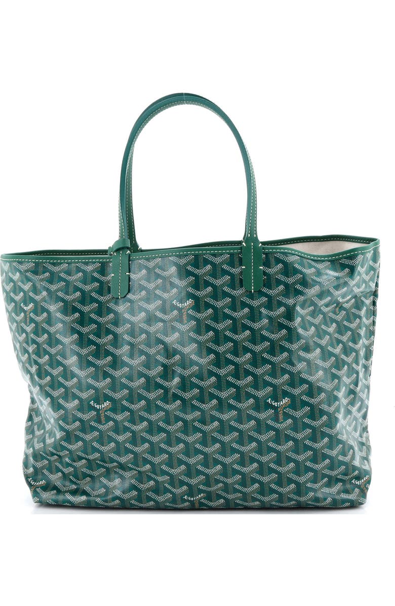 Pre-Owned Goyard Saint Louis Tote Coated Canvas PM, Alternate, color, Green
