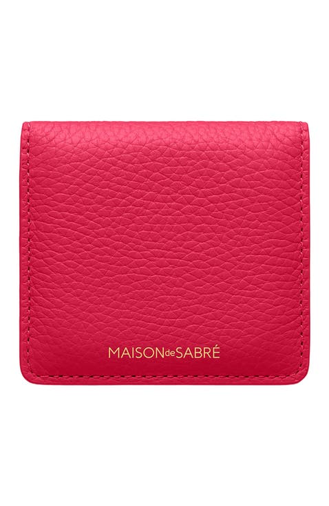 Leather Compact Mirror