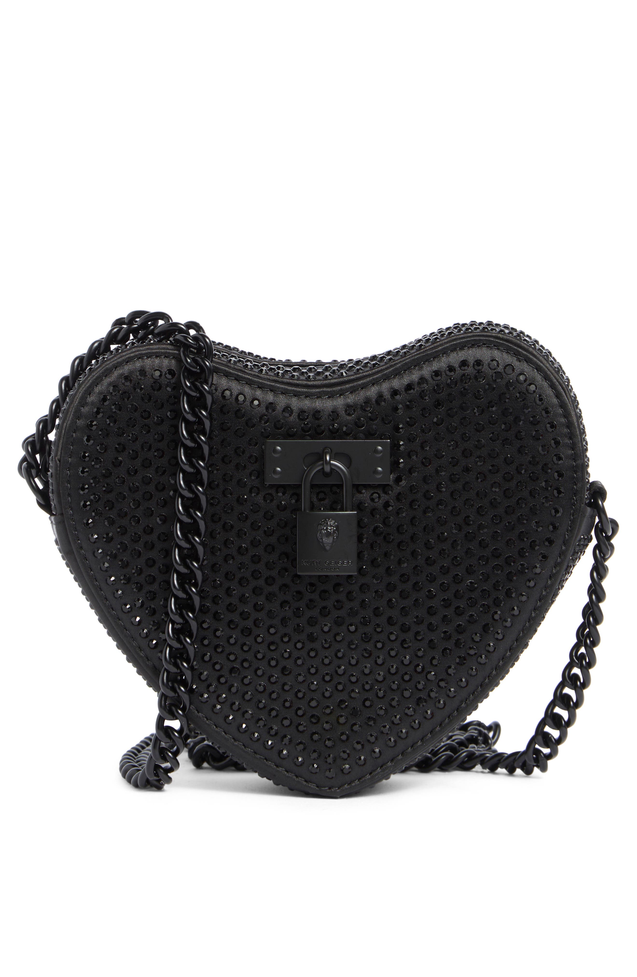 Kurt Geiger London Brixton Heart Crossbody Bag, Alternate, color, 
