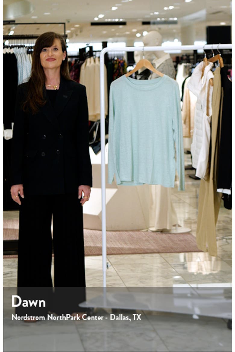 Organic Linen Long Sleeve T-Shirt video