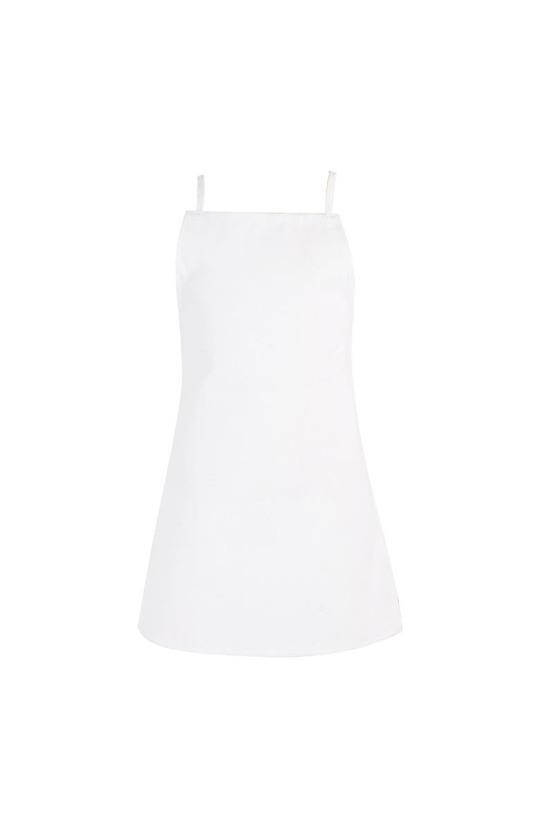 Kaplan Early Learning Company Child Size Canvas Apron - Set of 12, Alternate, color, White