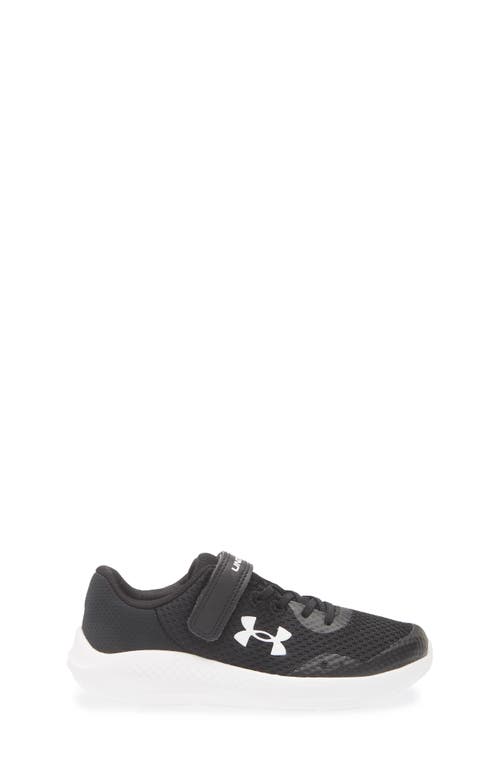 Under Armour Kids' Ua Pursuit 3 Ac Sneaker In Black