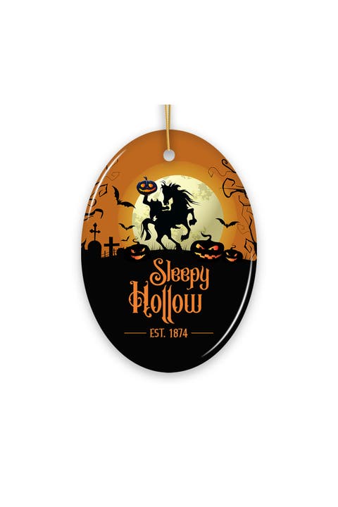 Sleepy Hollow Headless Horseman Moonlit Ornament