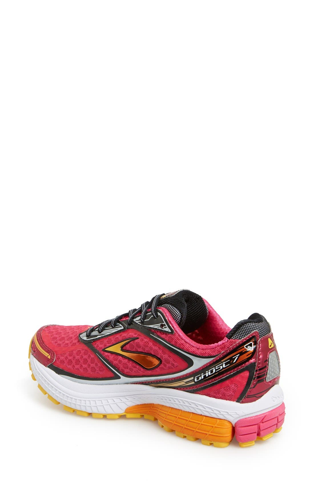 'Ghost 7' Running Shoe, Alternate, color, BEETROOT PURPLE/ BLACK