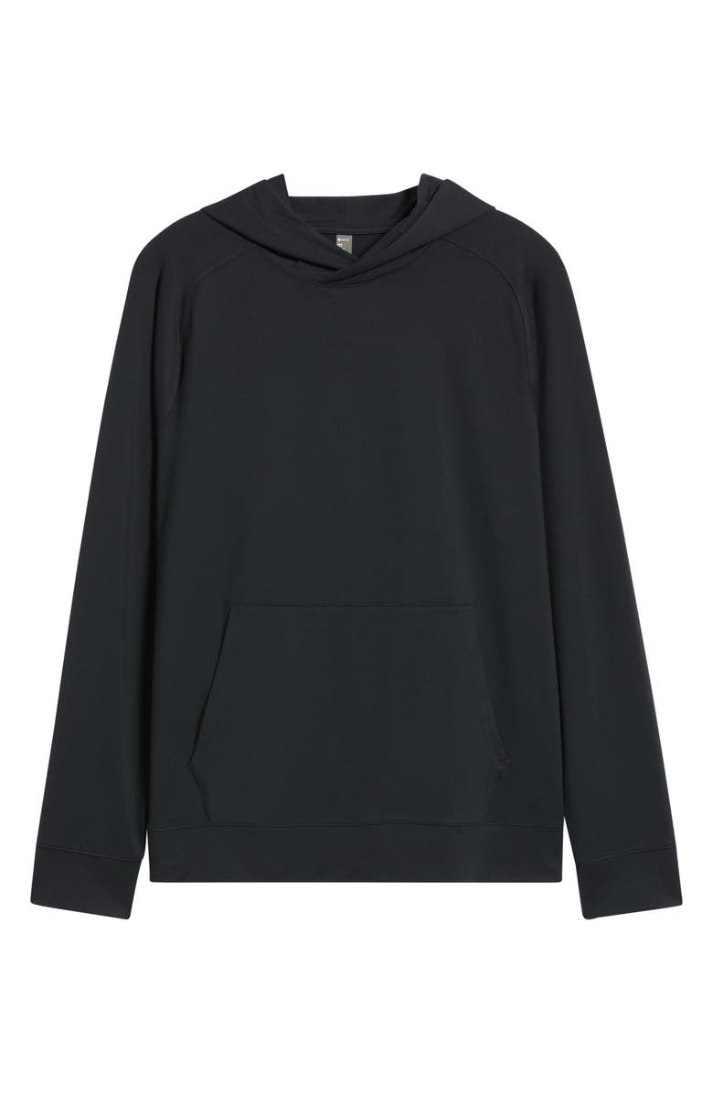 Zella Live In Performance Hoodie, Alternate, color, Black Caviar