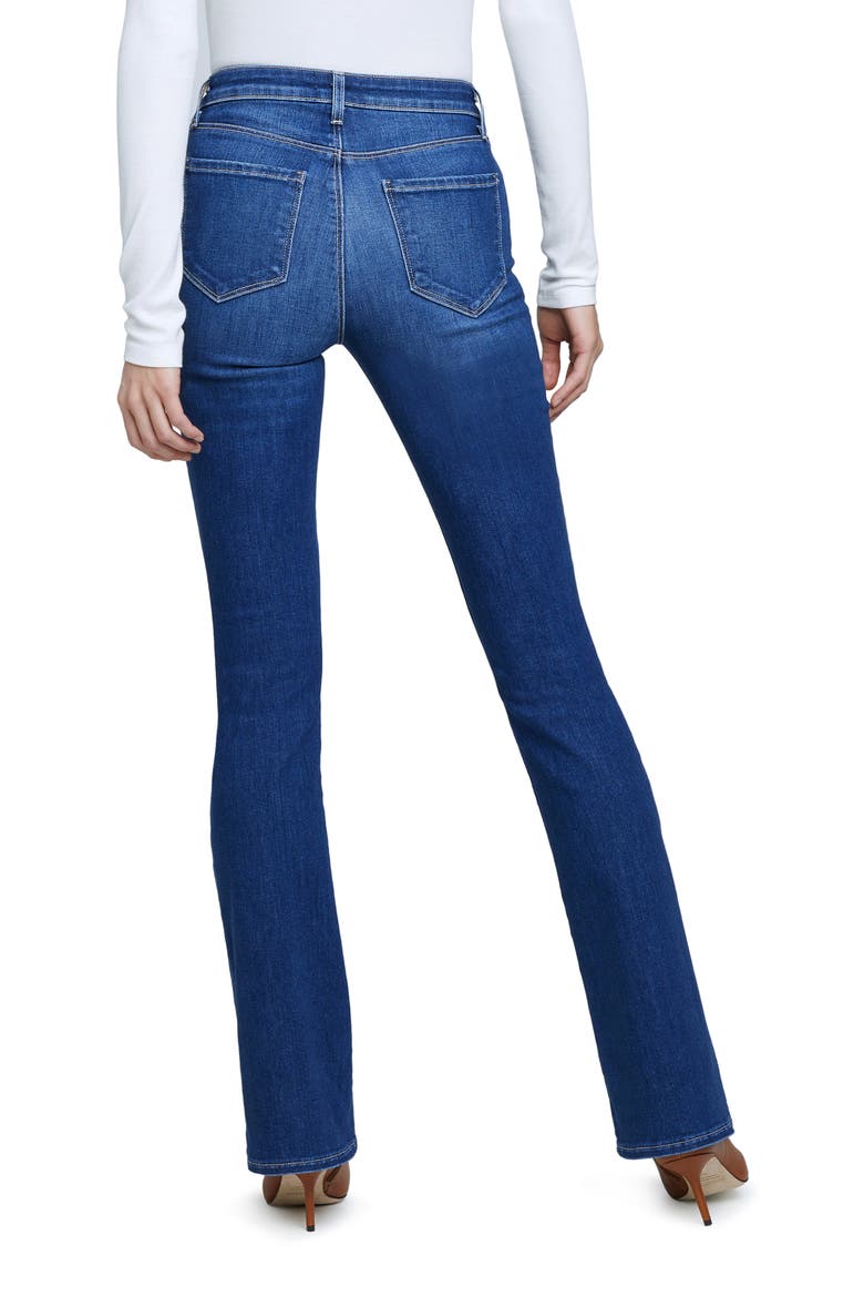 Selma Sleek Baby Bootcut Jeans, Alternate, color, COLTON