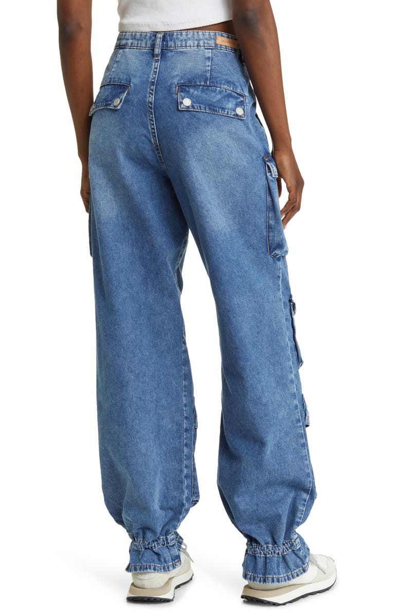 BLANKNYC Cargo Denim Joggers, Alternate, color,