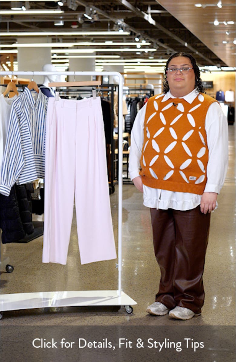 Harrie Wide Leg Suiting Pants, sales video thumbnail