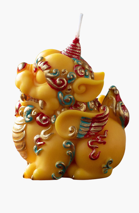 Chinese Fortune Pixiu Candle