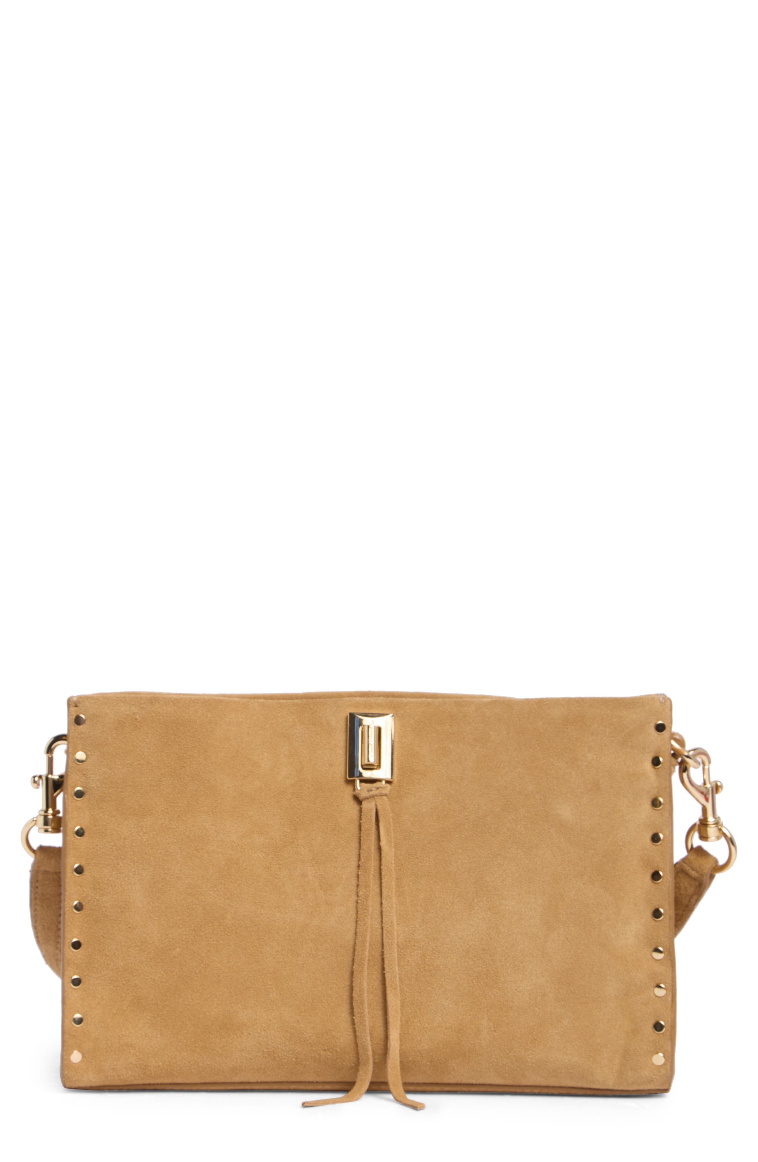 Rebecca Minkoff Darren Leather Crossbody Bag, Main, color, 