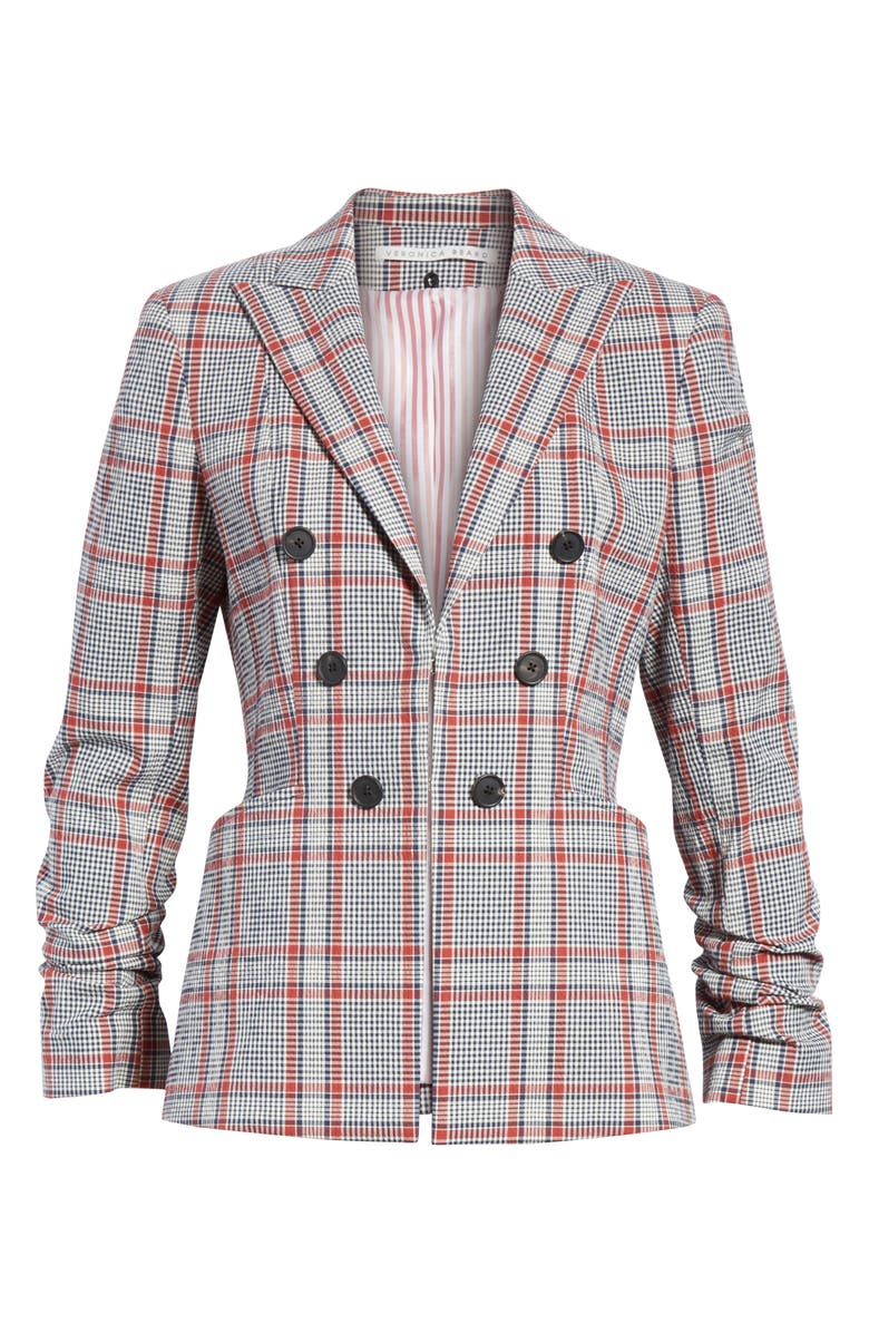 Veronica Beard Caldwell Plaid Dickey Jacket, Alternate, color,