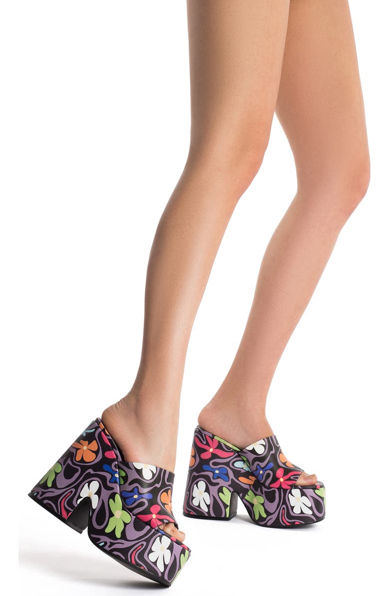 Larroudé Wanda Platform Sandal, Alternate, color,