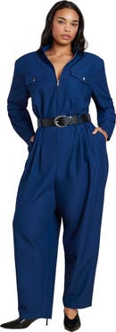 ELOQUII Slick Jumpsuit