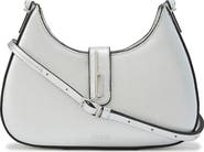 behno Mini Leena Metallic Leather Crossbody Bag