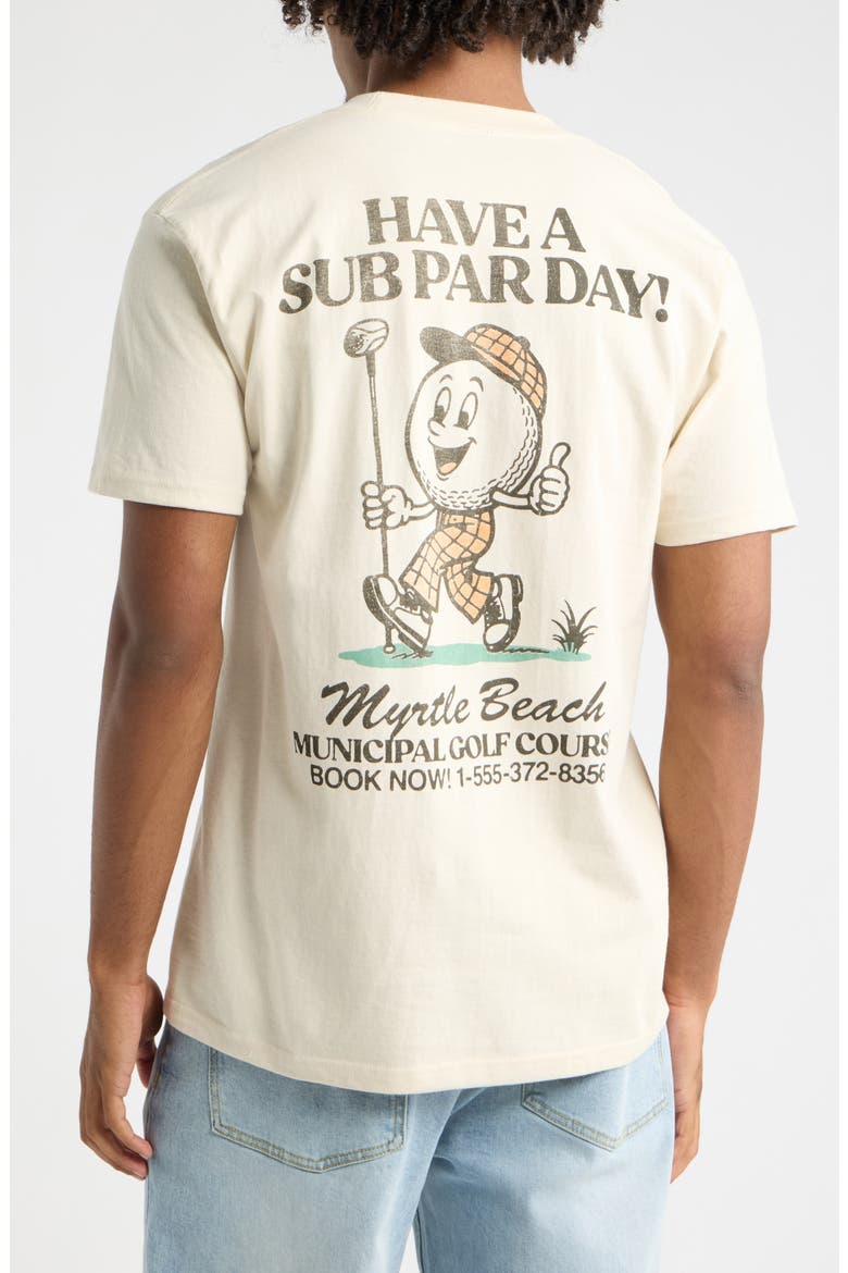 Have a Sub Par Day Cotton Graphic T-Shirt, Alternate, color, NATURAL