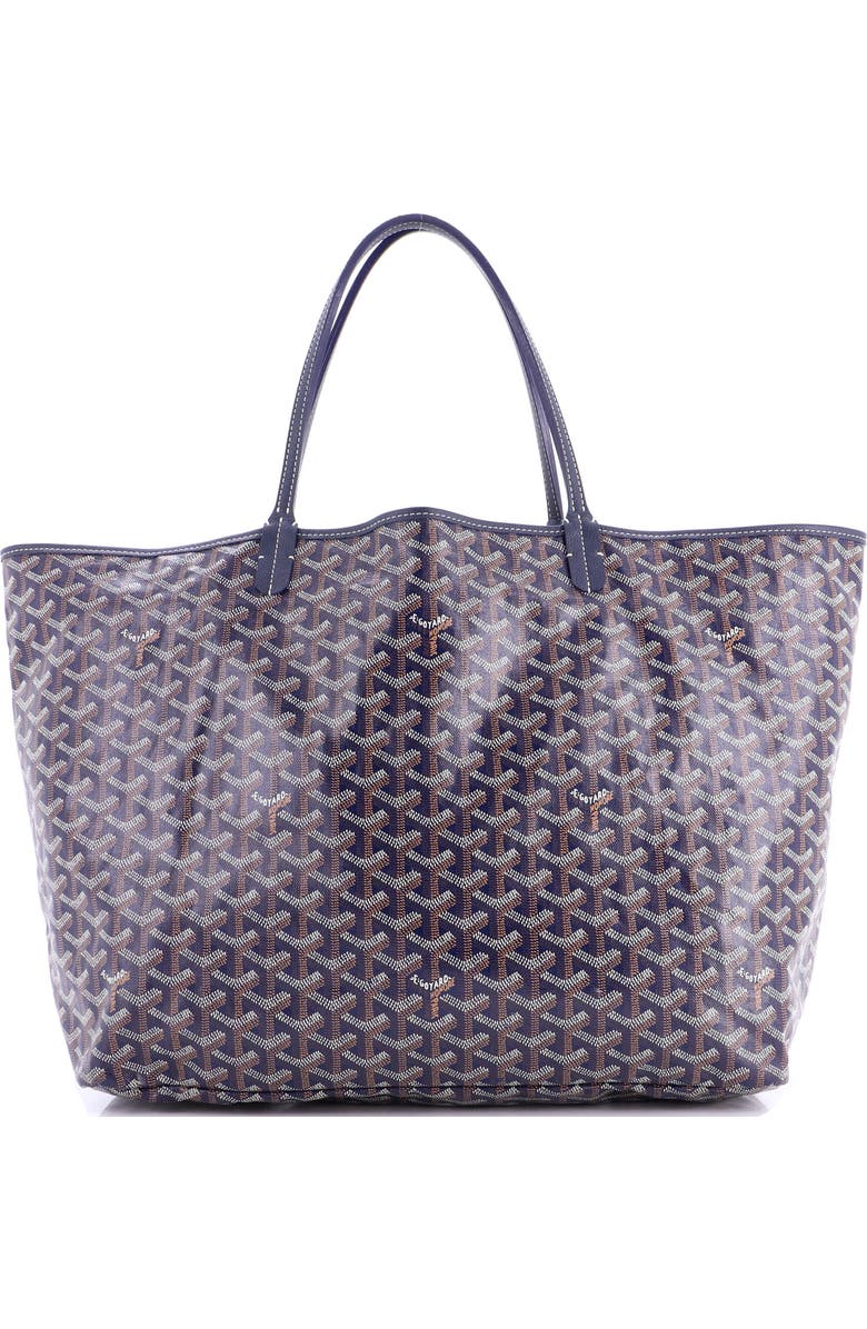 Pre-Owned Goyard Saint Louis Tote Coated Canvas GM, Main, color,