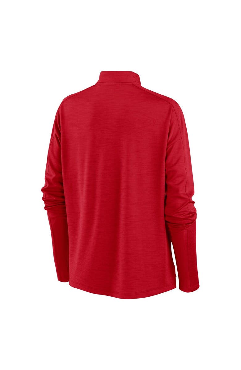 Nike Women's Nike Red St. Louis Cardinals Pacer Quarter-Zip Top, Alternate, color, 