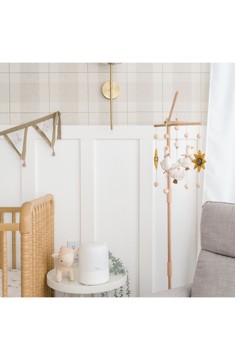 CRANE BABY Goose Farmhouse Goose Nursery Ceiling Hanging, Alternate, color, Beige