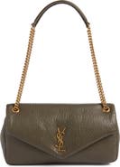 Saint Laurent Medium Calypso Leather Shoulder Bag