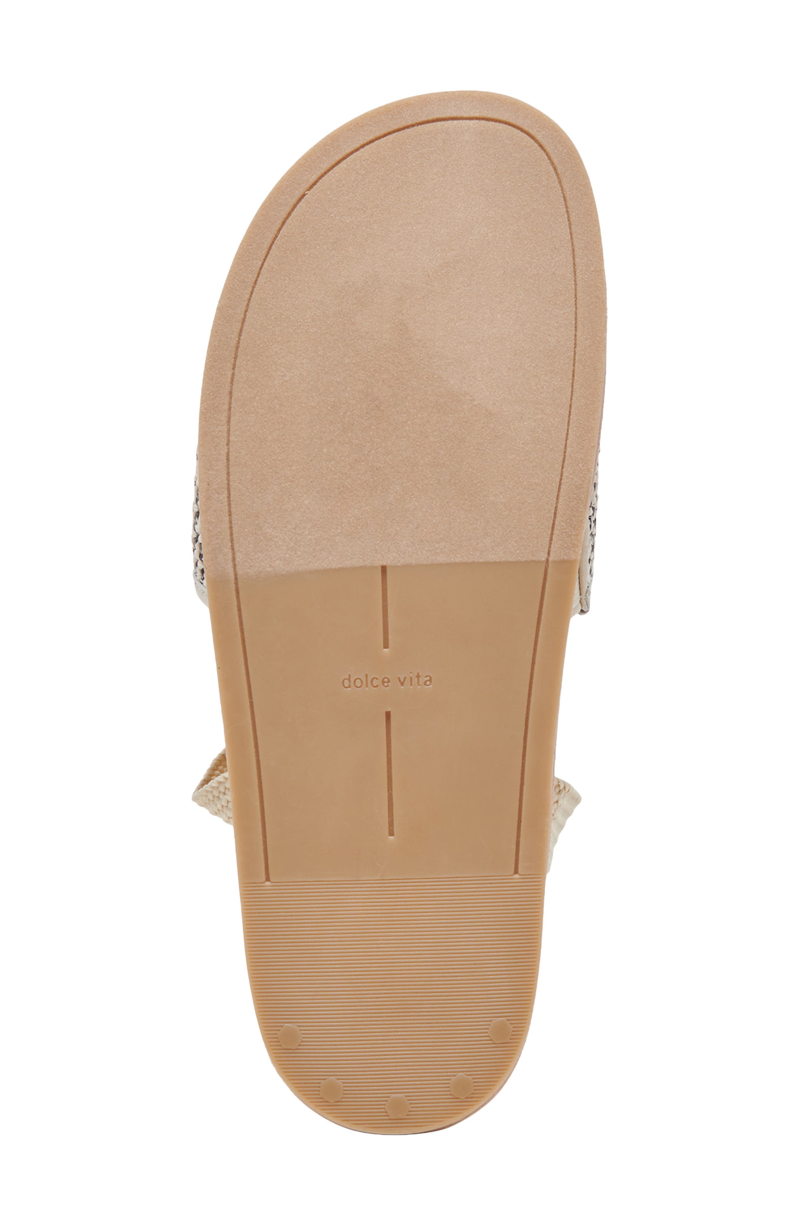 Dolce Vita Salacy Ankle Strap Sandal, Alternate, color, Black Natural