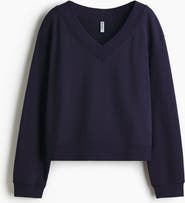 H&M V-neck Sweatshirt