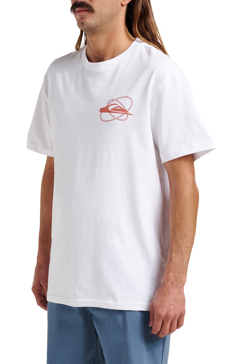 Wave Festival Graphic T-Shirt, Alternate, color, WHITE