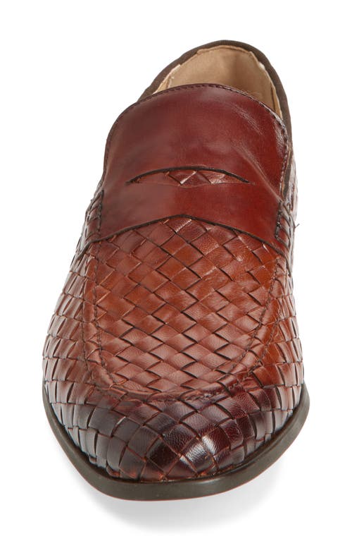 Steve Madden Horas Penny Loafer In Brown