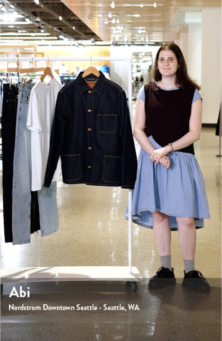 Japanese Denim Utility Overshirt, sales video thumbnail