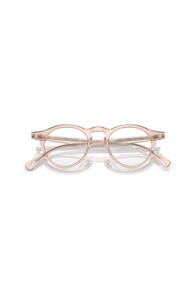 45mm Round optical glasses, Alternate, color, Red