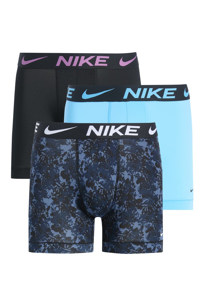 3-Pack Dri-FIT Essential Micro Boxer Briefs, Alternate, color, DARK NAVY