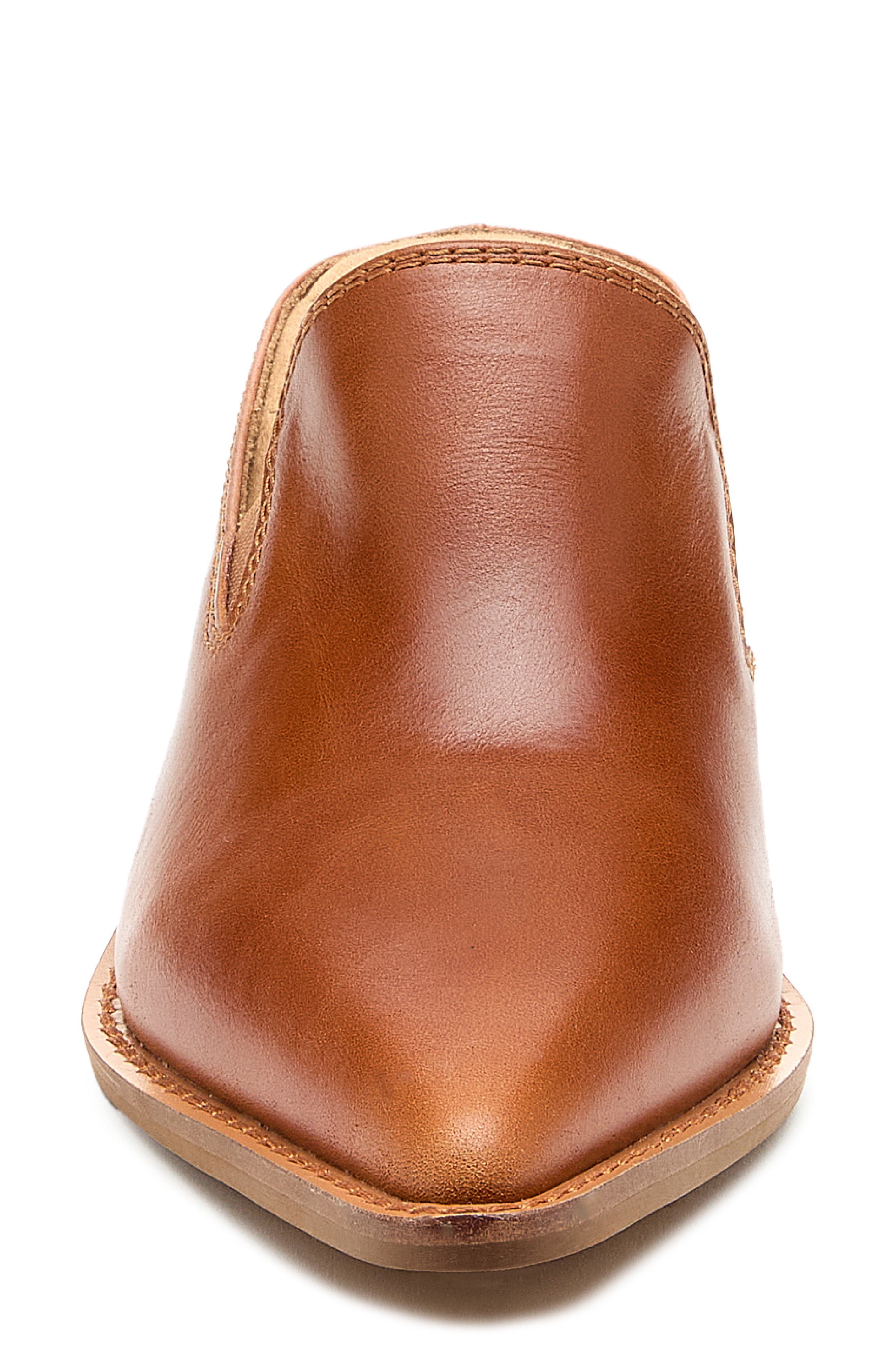 Kelsi Dagger Brooklyn Mason Pointed Toe Mule, Alternate, color, Caramel