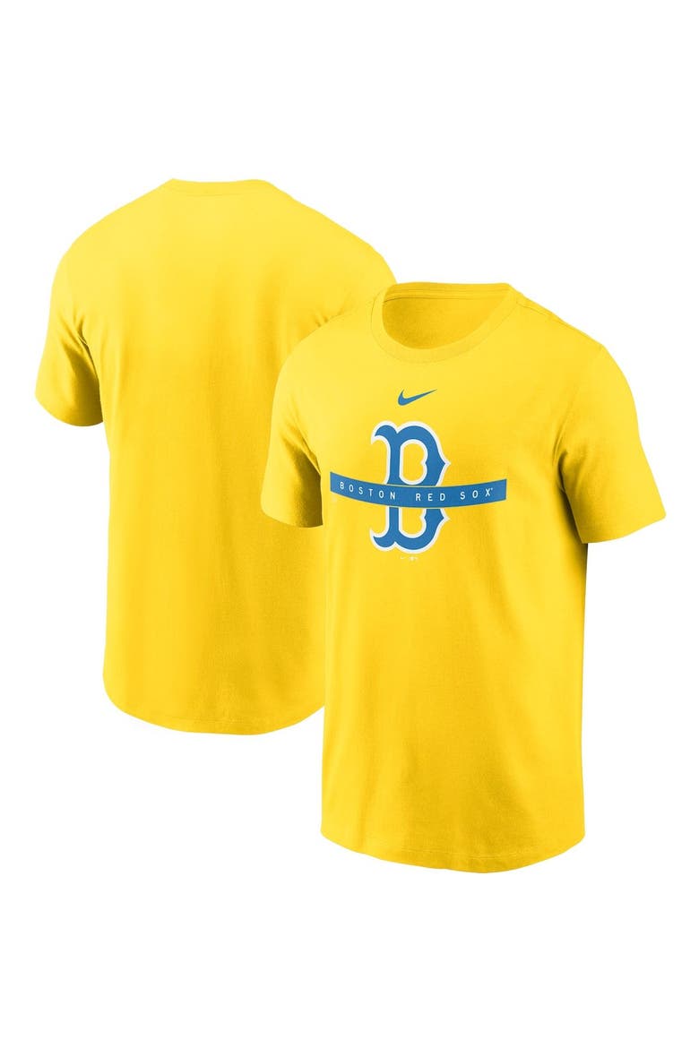 Men's Nike Gold Boston Red Sox City Connect Graphic T-Shirt, Main, color, Gold