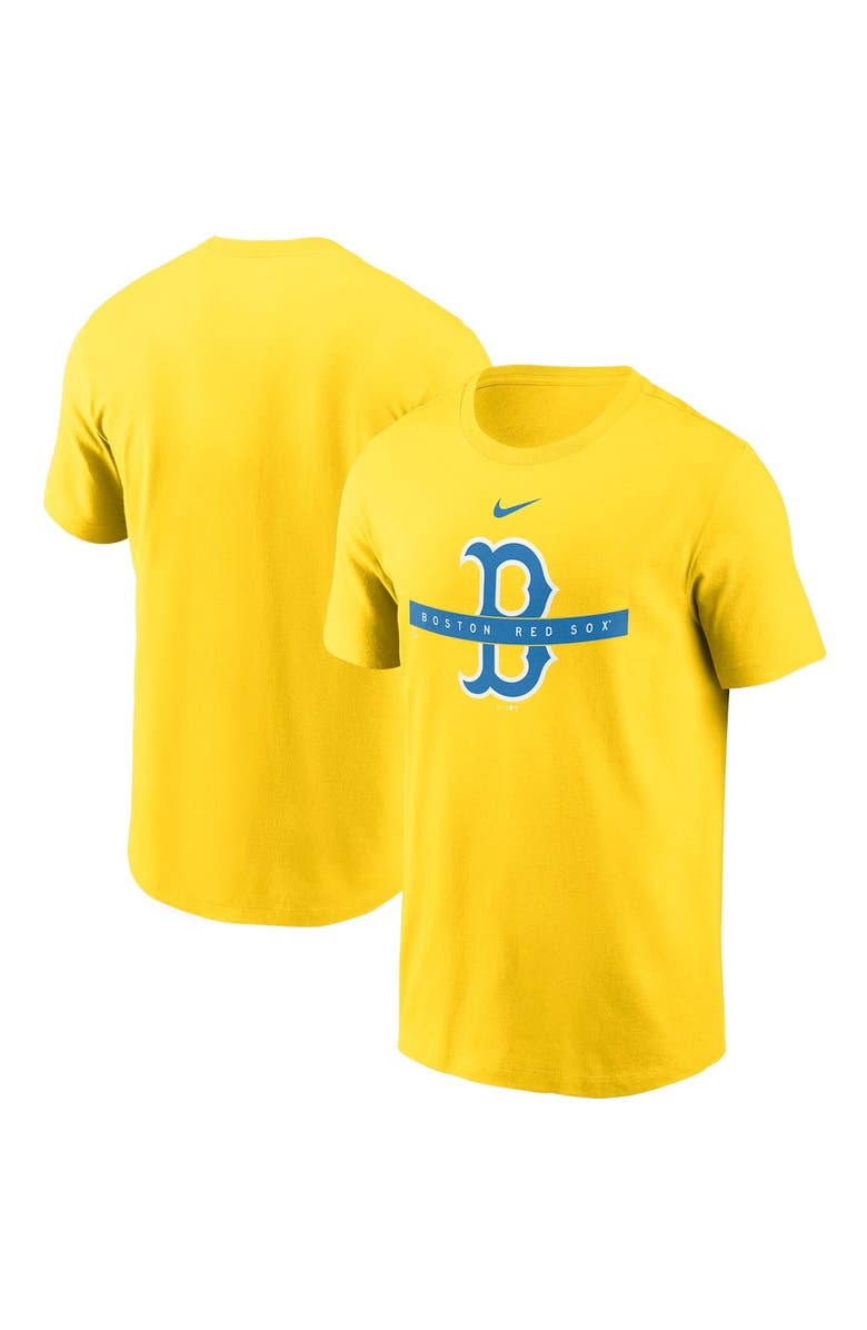Nike Men's Nike Gold Boston Red Sox City Connect Graphic T-Shirt, Main, color, 