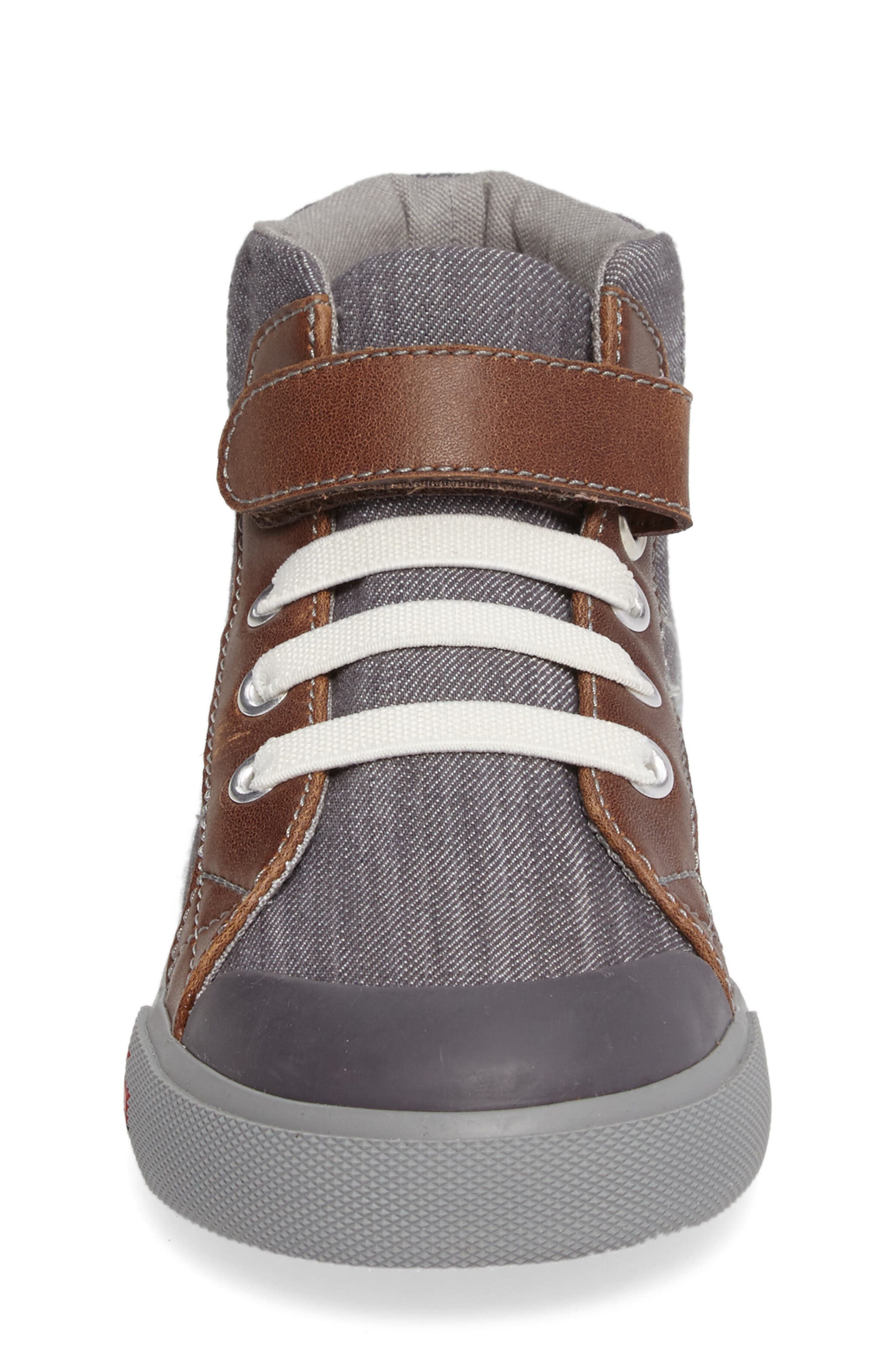 Dane Sneaker, Alternate, color, GREY DENIM