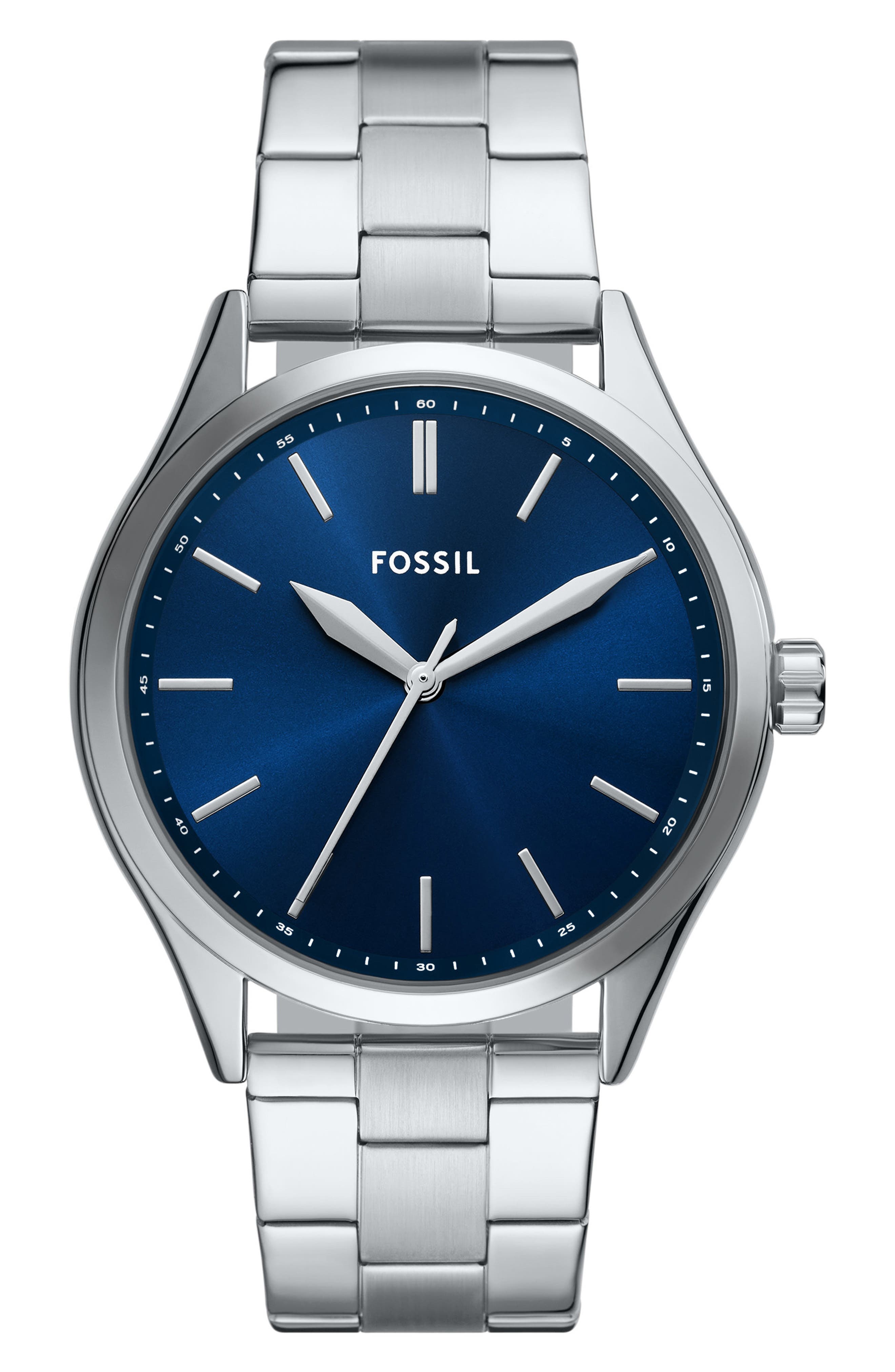 Fossil Fenmore Bracelet Watch, 44mm