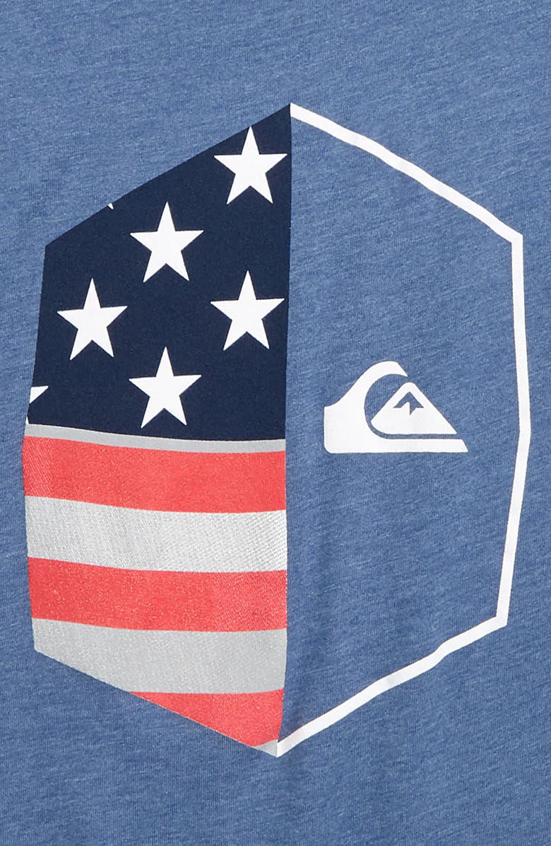 Quiksilver Americana Graphic T-Shirt, Alternate, color,