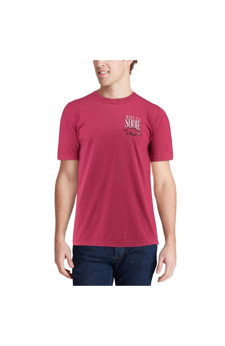 IMAGE ONE Men's Cardinal Arkansas Razorbacks Welcome to the South Comfort Colors T-Shirt, Alternate, color, 
