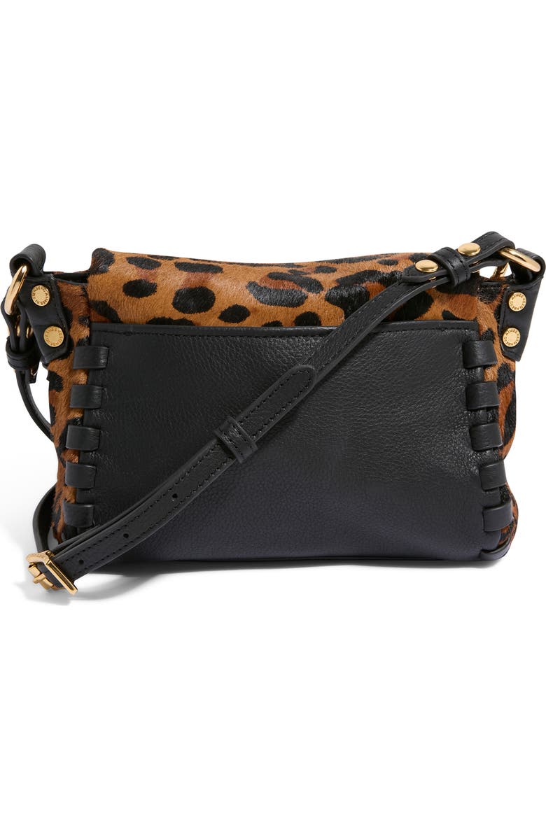 AIMEE Mini Zen Leather Crossbody Bag, Alternate, color, Wildcat Haircalf